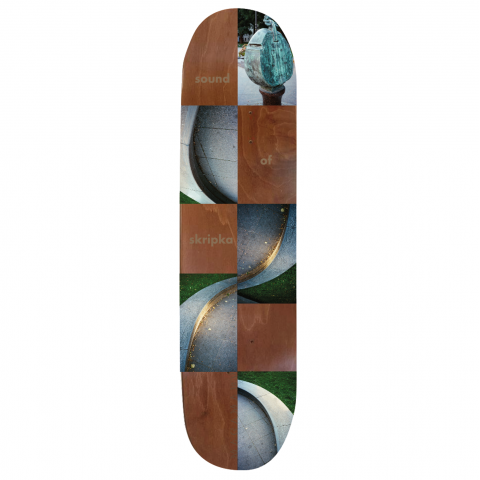 Дека для скейтборда Magamaev Sound Of Skripka Brown 8.375 Дека для скейтборда Magamaev Sound Of Skripka Brown 8.375